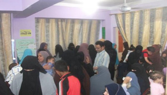 200 مستفيد من قافلة طبية للحرية والعدالة بالفيوم