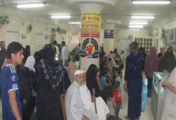 500 مستفيد من قافلة الحرية والعدالة بشبرا شرق