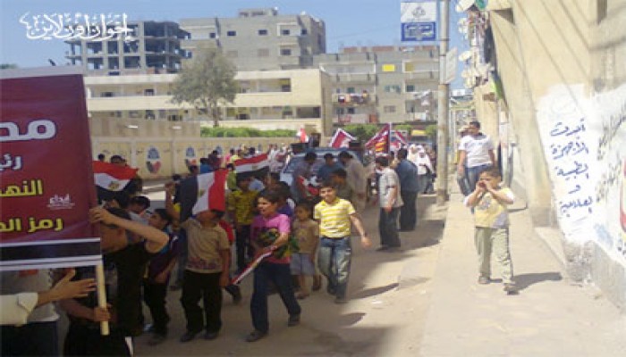 نشاط مكثف لحملة "مرسي رئيسًا" بالبحيرة