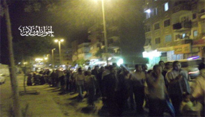 حلوان تهتف: "إن شاء الله مرسي كسبان"