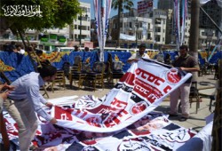 وضع اللمسات الأخيرة بدمياط لاستقبال د. مرسي