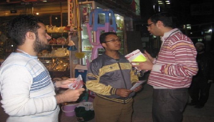 تواصل حملات دعم مرسي ومشروع النهضة بدمياط