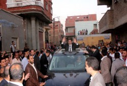 استقبال حافل من أهالي "العدوة" للدكتور مرسي