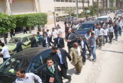 استقبال حاشد للدكتور مرسي بجامعة الزقازيق