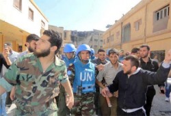 22 شهيدًا بسوريا وتواصل زيارات المراقبين