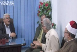 "الحرية والعدالة" بالمنيا يستقبل وفدًا من الكنيسة الإنجيلية