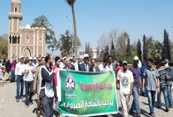 الحرية والعدالة بالقناطر الخيرية ينظم "يوم خدمة" في شم النسيم