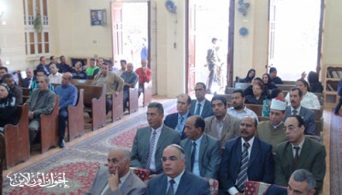 "الحرية والعدالة" بالبحيرة يهنئ الأقباط بالأعياد