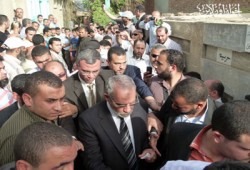 المرشد العام يتقدم مشيعي المجاهد سعد لاشين