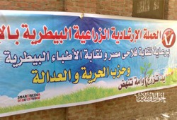 قوافل بيطرية للحرية والعدالة بالإسماعيلية