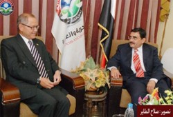 "الحرية والعدالة" يستقبل سفير بروناي بالقاهرة