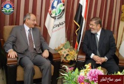 "الحرية والعدالة" يستقبل سفير الكويت بالقاهرة