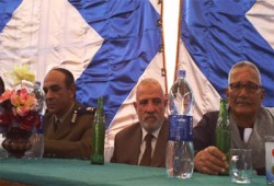 "الحرية والعدالة" ينهي خصومة ثأرية بالمنيا