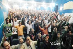 إخوان الإسكندرية يدعمون الشاطر بمؤتمر حاشد
