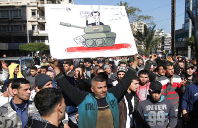 استشهاد 15 فردًا لعائلتين برصاص السفاح بشار