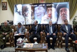 "الحرية والعدالة" بالفيوم يعزي في وفاة البابا شنودة