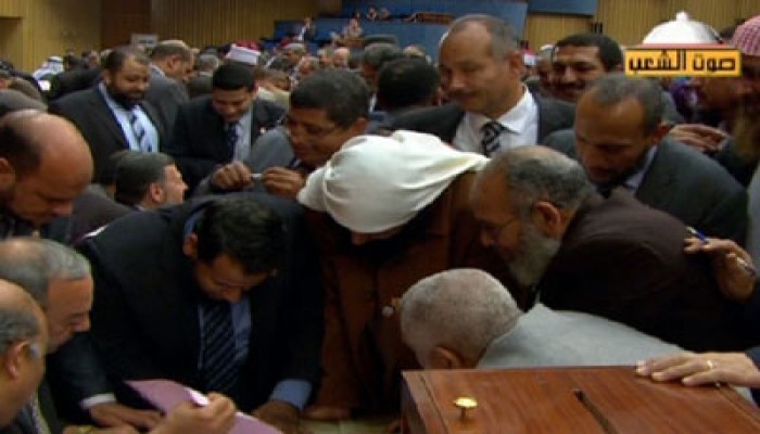 البرلمان يصوت على آليات اختيار أعضاء "التأسيسية"