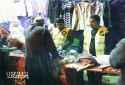 "الحرية والعدالة" ينظم معرضًا للملابس الجاهزة بالمنيا