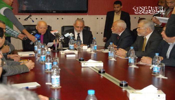 المرشد العام يزور الكنيسة الإنجيلية