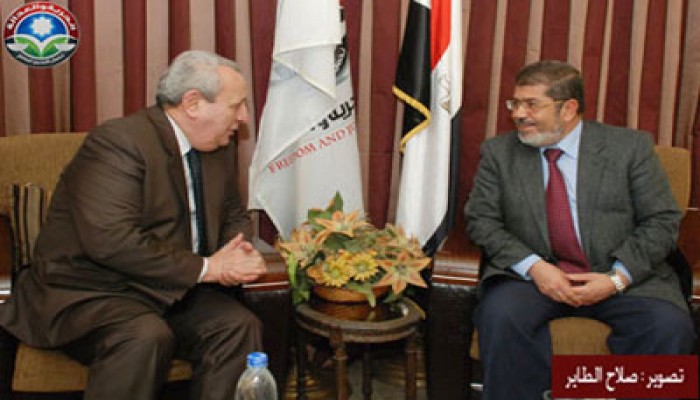 د. مرسي يستقبل سفير المغرب بالقاهرة