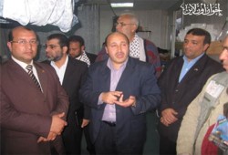 المرسي يتفقَّد أوضاع مستشفى الشفاء بغزة