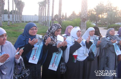 وفد دمياط بقافلة "أميال من الابتسامات 10" يصل إلى غزة