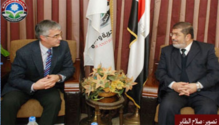 "الحرية والعدالة" يستقبل سفير بلغاريا