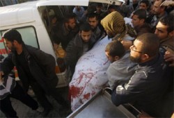 ارتفاع عدد شهداء القصف الصهيوني على غزة إلى 14