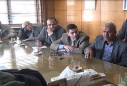 نعمان والكحكي ينهيان إضراب عمال "بوليفار للغزل والنسيج"