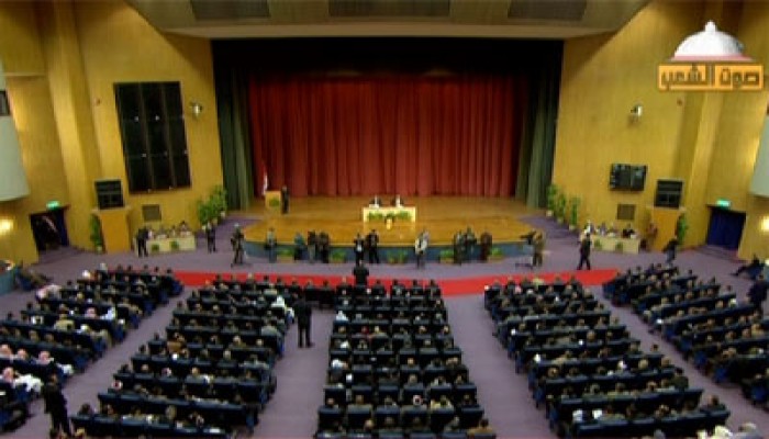 بدء الجلسة المشتركة لأعضاء مجلسي الشعب والشورى
