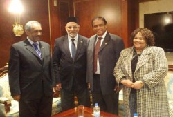 المرشد العام يستقبل نائب وزير خارجية جنوب إفريقيا