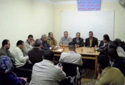 "الحرية والعدالة" يناقش مشكلات الأدباء والمثقفين بكفر الشيخ