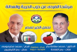 فوز مرشحي "الحرية والعدالة" بالدائرة الثانية بأسيوط