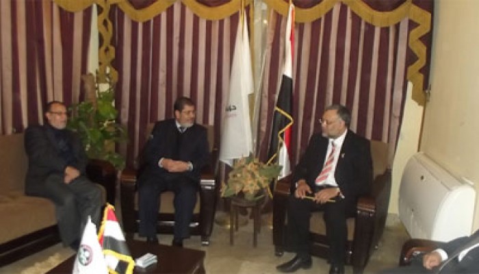 "الحرية والعدالة" يستقبل مبعوث جنوب إفريقيا للعالم الإسلامي