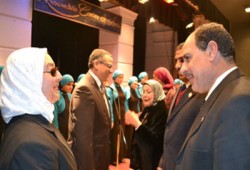 نواب "الحرية والعدالة" يشاركون في احتفالية "المكفوفات" بالإسكندرية