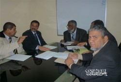 اجتماع نواب "الحرية والعدالة" بدمياط