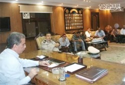 نواب "الحرية والعدالة" بالفيوم يناقشون مشاكل الأهالي مع المحافظ