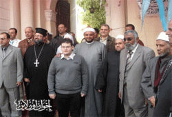 نواب "الحرية والعدالة" بدمياط يهنئون الكنيسة بأعياد الميلاد