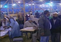 تأمين لجنة الفرز في "مصر الجديدة" بسياج حديدية