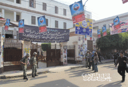 احتياطات أمنية كثيفة لمنع الشغب بلجان أسيوط