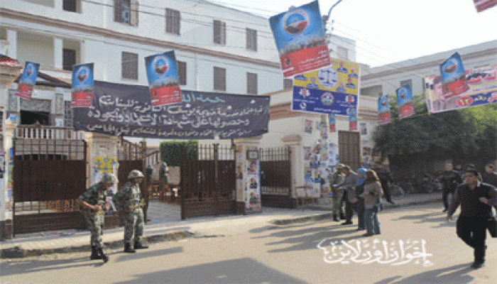 احتياطات أمنية كثيفة لمنع الشغب بلجان أسيوط