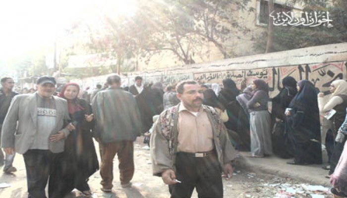 تذمر بين أهالي المطرية لعدم تمكنهم من التصويت