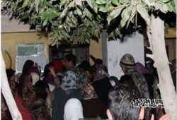 مظاهرة بمدينة نصر احتجاجًا على بطء التصويت