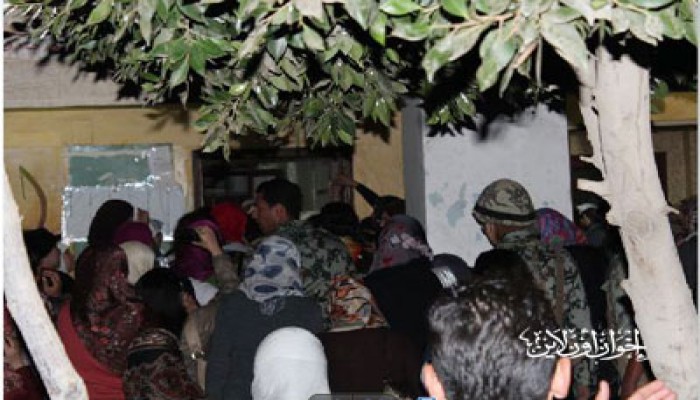 مظاهرة بمدينة نصر احتجاجًا على بطء التصويت