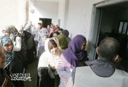 نفاد البطاقات المختومة بإحدى لجان البساتين