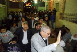 جولة انتخابية لـ"الحرية والعدالة" بـ"أبو رواش"