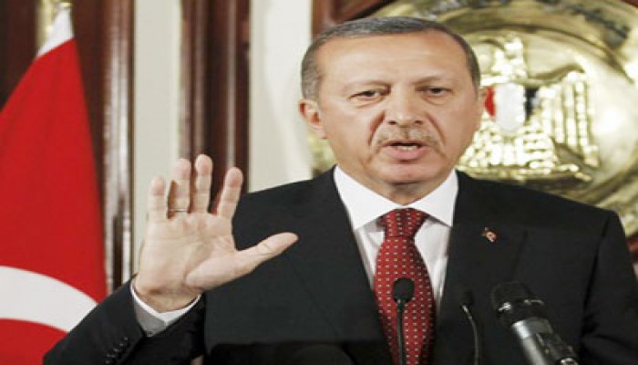 أردوغان يعرب عن أمله في عودة الاستقرار إلى مصر بأسرع وقت ممكن