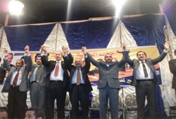 فعاليات مكثفة للحرية والعدالة بالفيوم والدقهلية