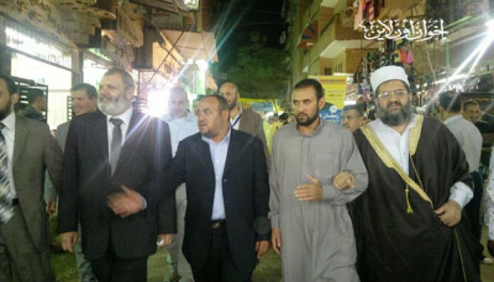 الزغاريد تستقبل مسيرة "عمر" و"الخولي" في البساتين