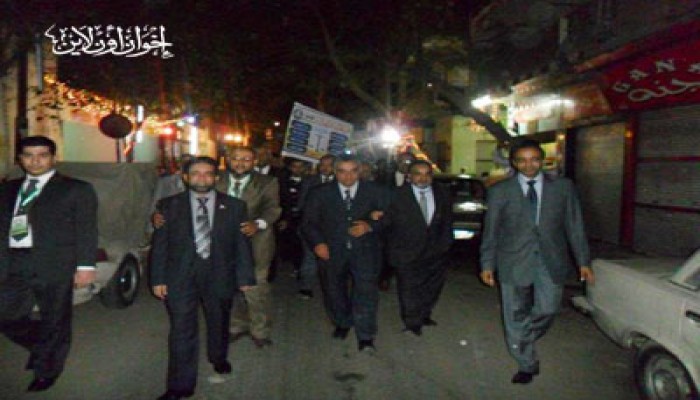 جولات انتخابية ناجحة لمرشحي "الحرية والعدالة" بالقاهرة